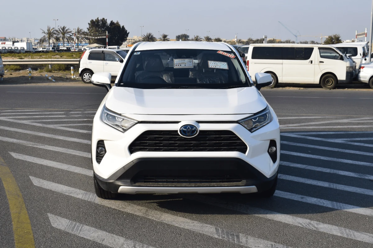 Toyota RAV4 Hybrid Leather White 2020 (No-830704) for export from Japan