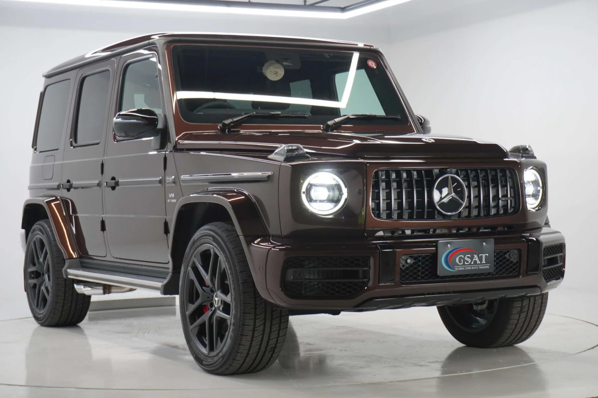 2025 Mercedes AMG G Class G63 Brown Leather (No.960783) for export from Japan