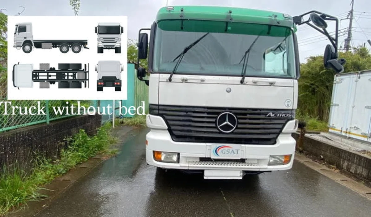 2003 Mercedes Benz Actros 2635 Self Loader Truck without bed or with bed(No-J0692)