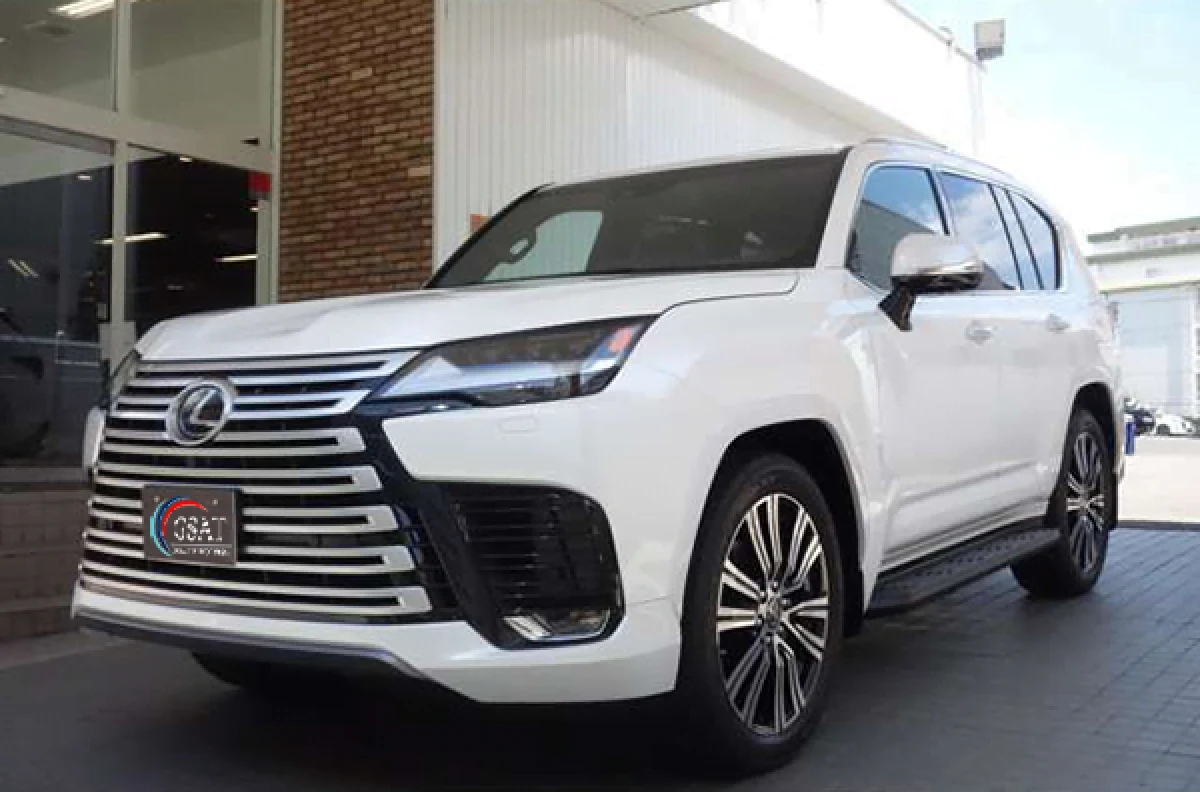 US Lexus LX LX600 LUXURY new car parallel 23y model black leather (No-960684) for export from Japan