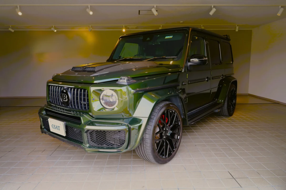 2021 MERCEDES-AMG G63 BRABUS WIDESTAR – OLIVE EDITION for export from Japan