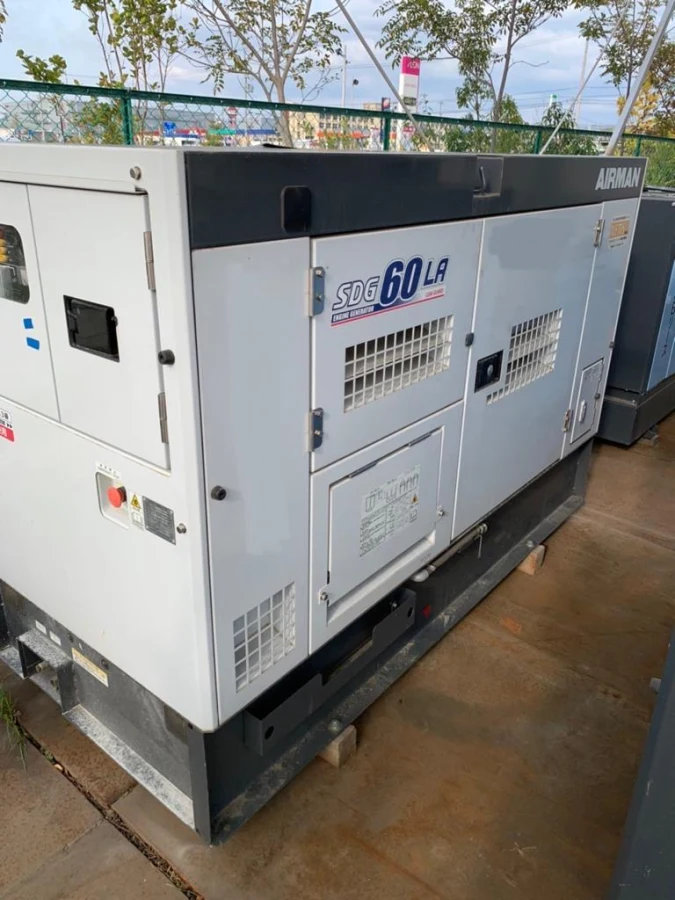 2019 New AIRMAN SGD60LA 60KVA Diesel Generator (No.940471) for export from Japan