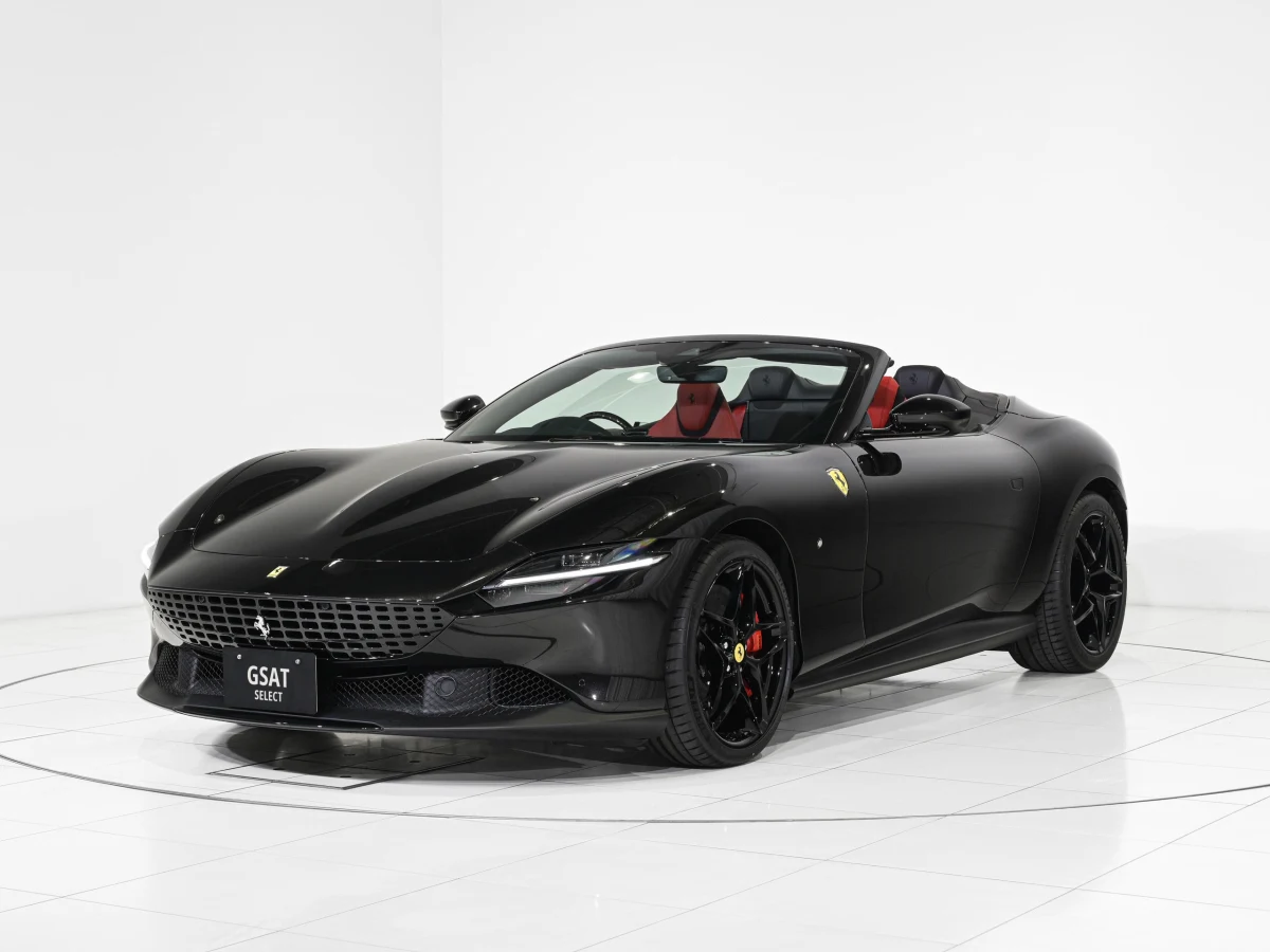 2026 Ferrari Roma Spider RHD - Nero Daytona / Rosso Ferrari for export from Japan