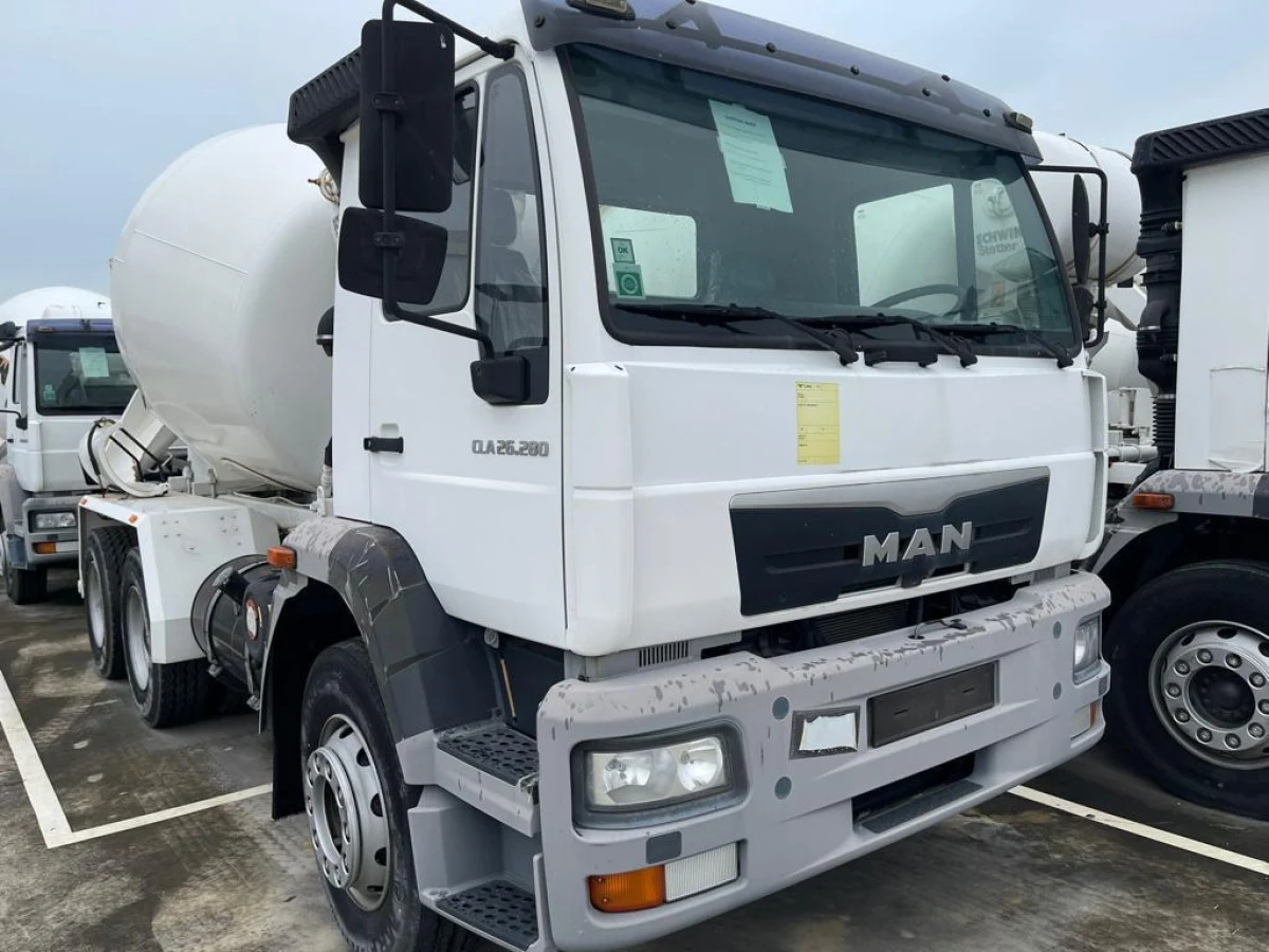 2017 New MAN CLA 26.280 BB 6X4 Mixer Truck (No.J0764) for export from Japan
