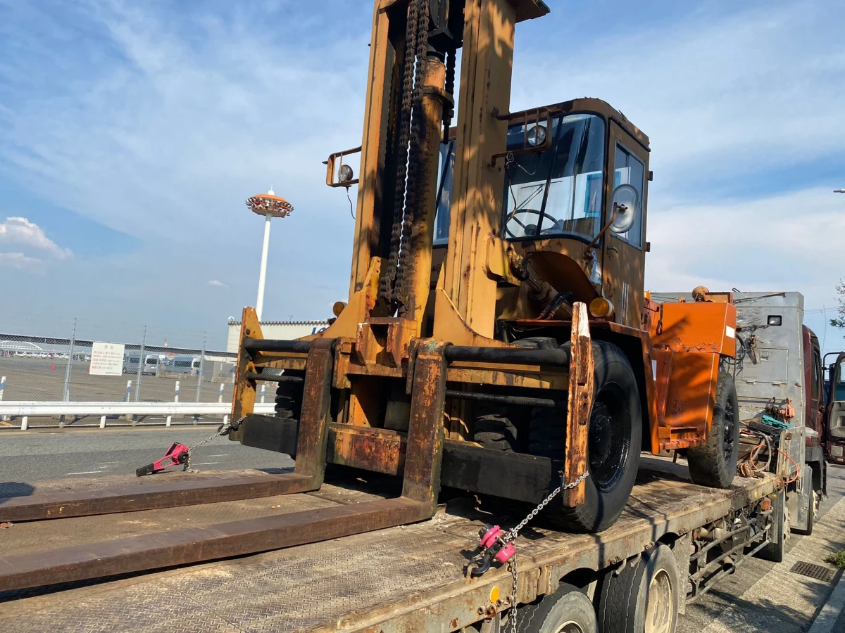 TCM FD115Z3 Diesel Forklift (No.J0544) for export from Japan