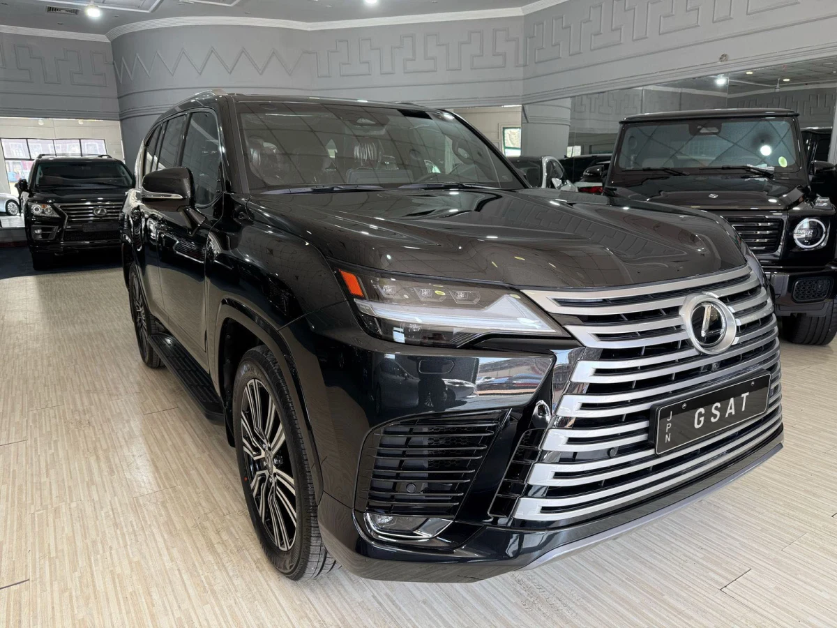 2026 Lexus LX600 Urban LHD 4WD 3.5L V6 Twin Turbo Black/Black for export from Japan