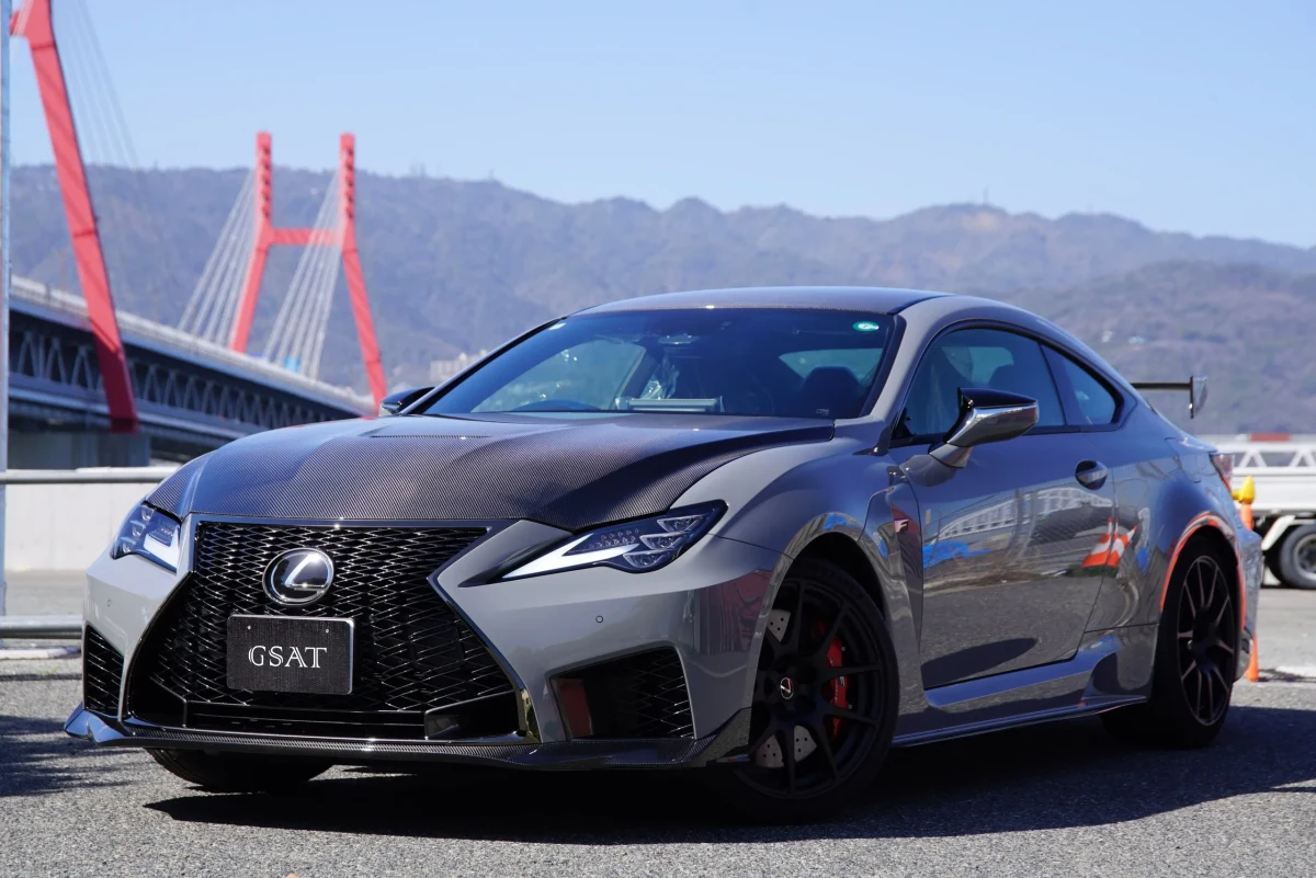 2025 Lexus RC F Enthusiast - Limited Edition Only 25 Units Worldwide - Titanium Carbide Gray (No.961021) for export from Japan