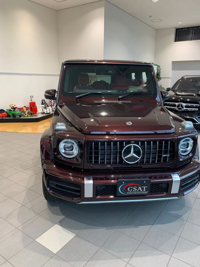 2021 Mercedes-Benz G Class G63 4WD Right AMG Leather EXP PKG (No. 207500) for export from Japan