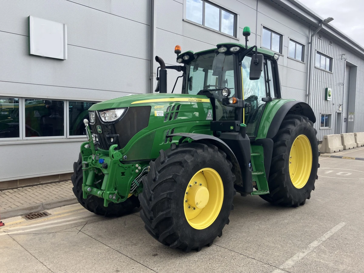 2022 John Deere 6155M Tractor for export from Japan