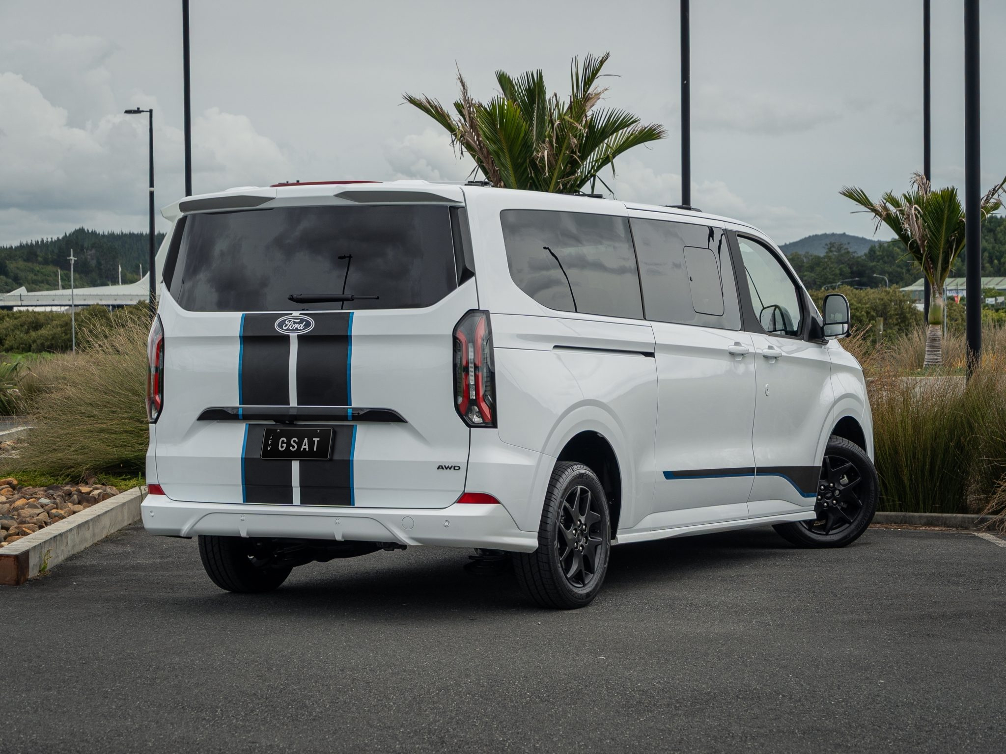 2026 Ford Transit Tourneo 320L Sport AWD 8-Seater for export from Japan