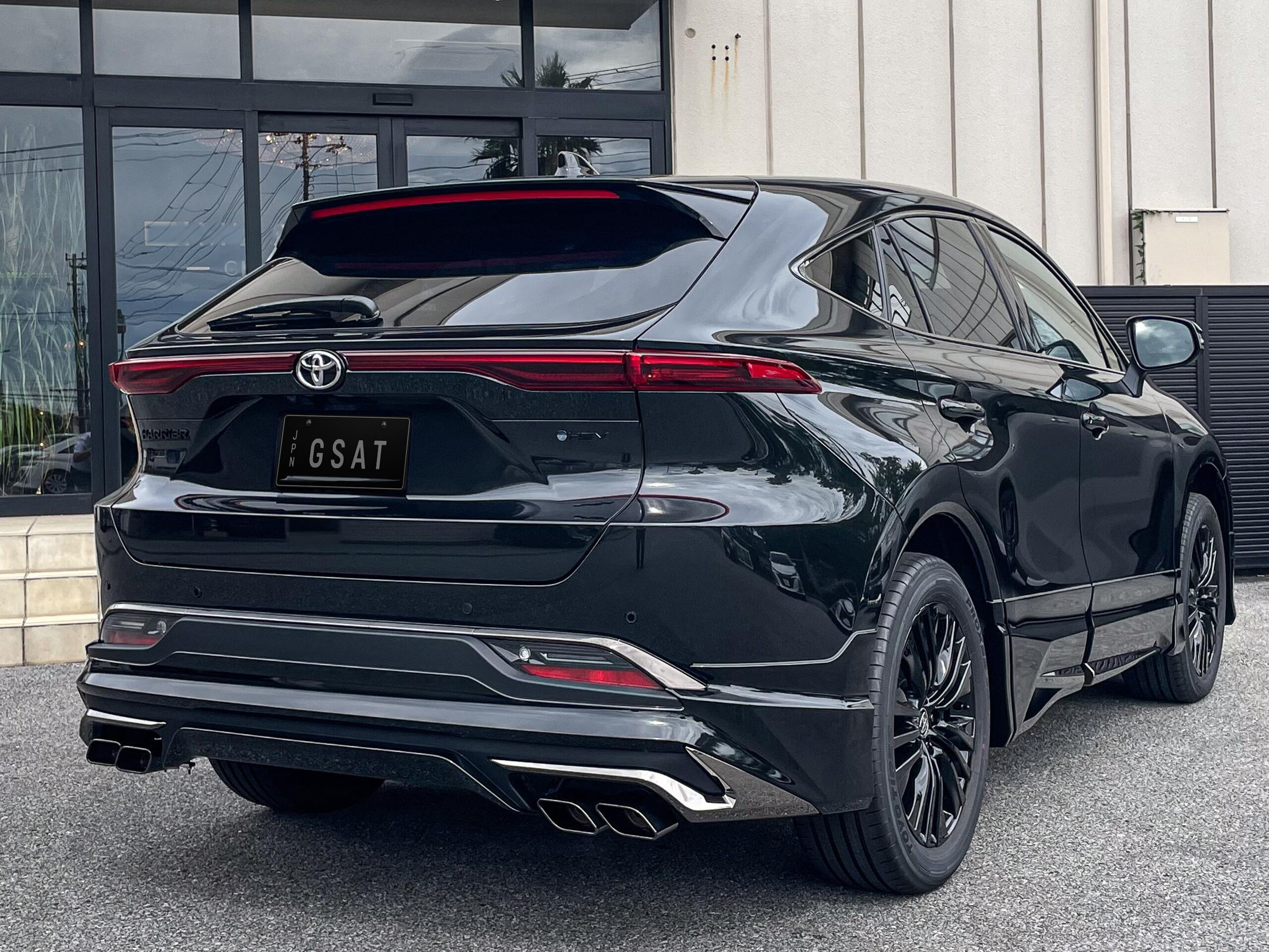 2026 Toyota Harrier 2.5 Hybrid Z Leather Package Nightshade for export from Japan