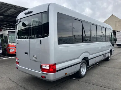 2026 Toyota Coaster GX 25-Seater 3.0L Diesel Auto for export from Japan