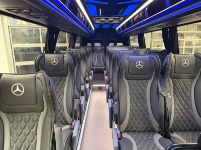 Mercedes-Benz Sprinter 519 CDI VIP / 20+1 Seats, 9-Speed Automatic for export from Japan
