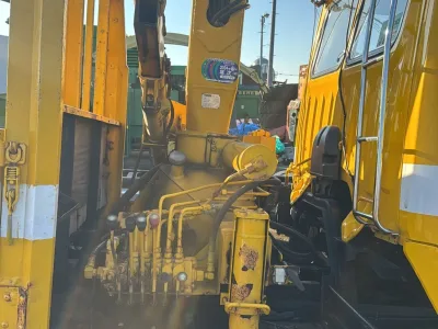 HINO RANGER DOUBLE CABIN WITH CRANE — FOR EXPORT for export from Japan