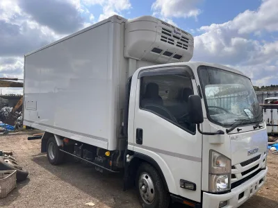 2019 ISUZU ELF Refrigerator Truck TPG-NPR85AN (No.J0683) for export from Japan
