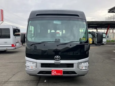 2026 Toyota Coaster GX 25-Seater 3.0L Diesel Auto for export from Japan