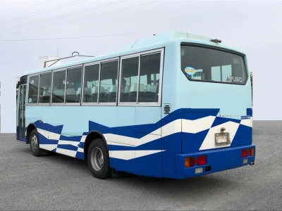 2001 Mitsubishi Fuso 47 Seater Bus , Leaf Springs, AC, MT (No.J0915) for export from Japan
