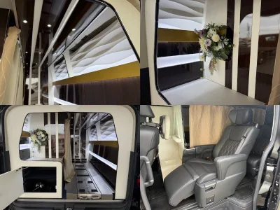 2020 Toyota GranAce TRG Lotus II Hearse 2.8L Diesel for export from Japan