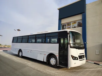 2017 TATA 1618 82 seats AC bus (No.830741) for export from Japan