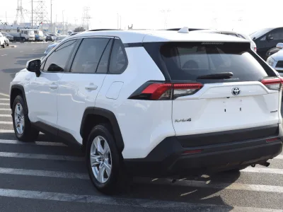 Toyota RAV4 Hybrid Leather White 2020 (No-830704) for export from Japan