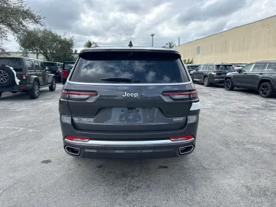 2025 RHD New Jeep Grand Cherokee L Summit Reserve 7 Seater SUV (No.390917) for export from Japan
