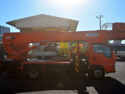 2006 Isuzu Elf aerial work platform Aichi SK22A (No.840767) for export from Japan