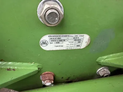 KRONE Vario Pack Multi-Cut 1800 round baler (No.J0877) for export from Japan