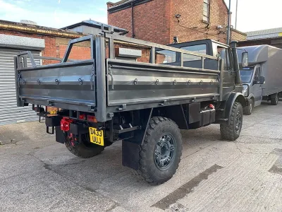 1986 MERCEDES BENZ UNIMOG U1300L  EX-ARMY (No.J0817) for export from Japan