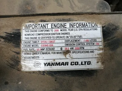 Komatsu Wheel Loader WA50-3E0 (No.920775)