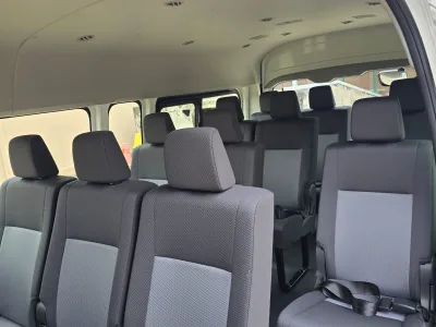 2026 Toyota Hiace Commuter 2.8 Diesel AT High Roof 15-Seater RHD for export from Japan