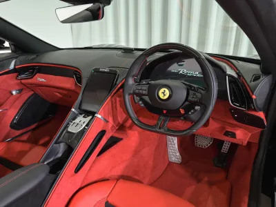 2026 Ferrari Roma Spider RHD - Nero Daytona / Rosso Ferrari for export from Japan