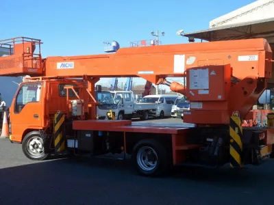 2006 Isuzu Elf aerial work platform Aichi SK22A (No.840767) for export from Japan