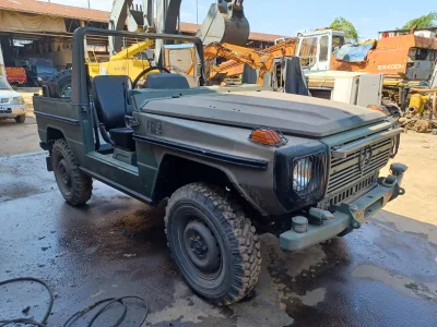 1985 Mercedes Benz W461 240GD 4×4 off Road (Original paint) Wagon (No.J0814) for export from Japan