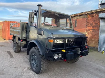 1986 MERCEDES BENZ UNIMOG U1300L  EX-ARMY (No.J0817)
