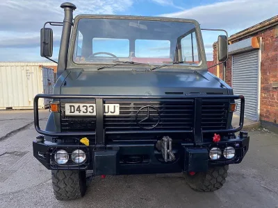 1986 MERCEDES BENZ UNIMOG U1300L  EX-ARMY (No.J0817)