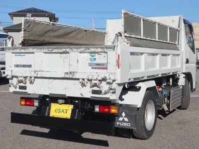 2021 Mitsubishi Fuso Canter small earth dumper 2PG-FBA60 used truck (No.111941) for export from Japan
