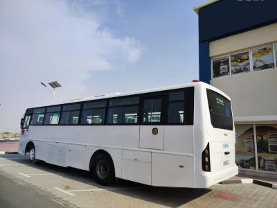 2017 TATA 1618 82 seats AC bus (No.830741) for export from Japan