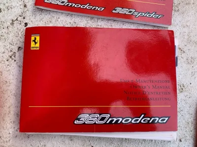 2001 FERRARI 360 MODENA (No.J0806)
