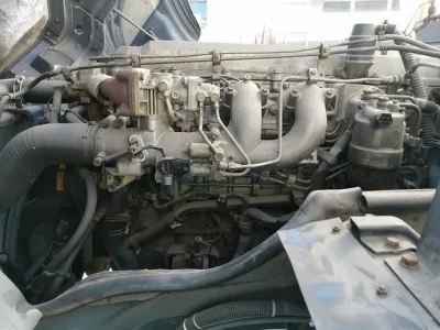 2002 Mitsubishi Fuso Super Great tank truck KL-FT50JNY (No.920787)