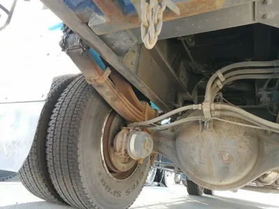 2002 Mitsubishi Fuso Super Great tank truck KL-FT50JNY (No.920787)