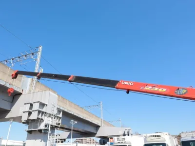 2003 Isuzu ELF Small Crane equipped trucks KR-NKR81LAR (No.11943)