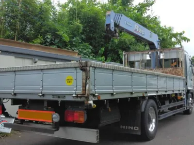 2008 HINO RANGER Crane 3-stage increase ton (6t-8t) BDG-FE8JLWG (No.J0762)