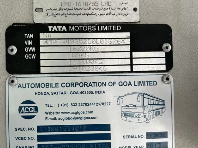 2013 TATA 82 Seater Long Bus with AC - New Engine - (No.830685)