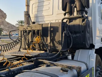 2015 Mercedes-Benz Actros 3848 Trailer head with dump trailer (No. 680478)