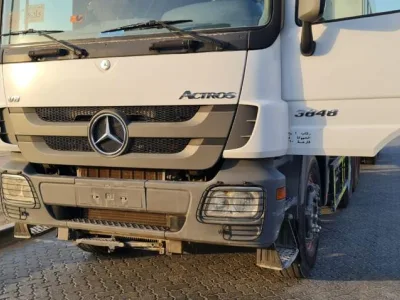 2015 Mercedes-Benz Actros 3848 Trailer head with dump trailer (No. 680478)