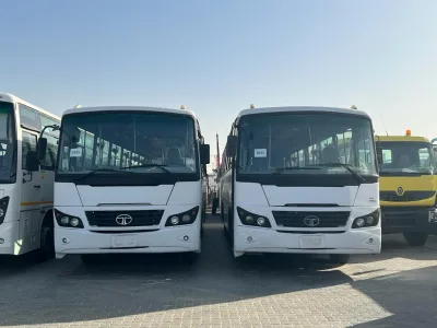 2015 TATA long bus with AC 2 units(No.830794)