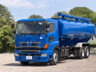 2016 HINO PROFIA POWDER & GRANULAR MATERIAL TRANSPORT VEHICLE for export from Japan