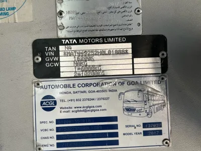 2015 TATA 66 Seats AC Long Bus(No.830793)
