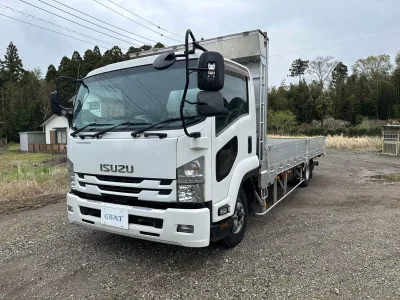 2020 ISUZU FORWARD 2RG - FSR90T2 FLAT BED TRUCK With Good Condition (No.J0953)