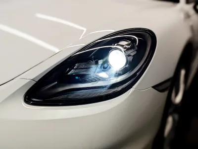 2021 Porsche 718 Spyder 4.0 Sport Chrono Spoeg 20AW B Camera (White) Right hand (No.J0641) for export from Japan